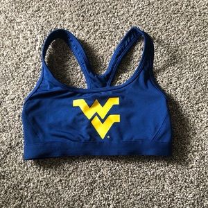 WEST VIRGINIA SPORTS BRA